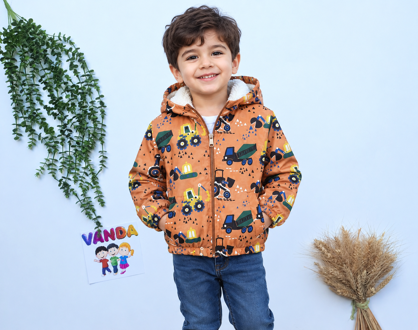 سوشرت کاپشن شمعی ضداب خزدارپسرانه